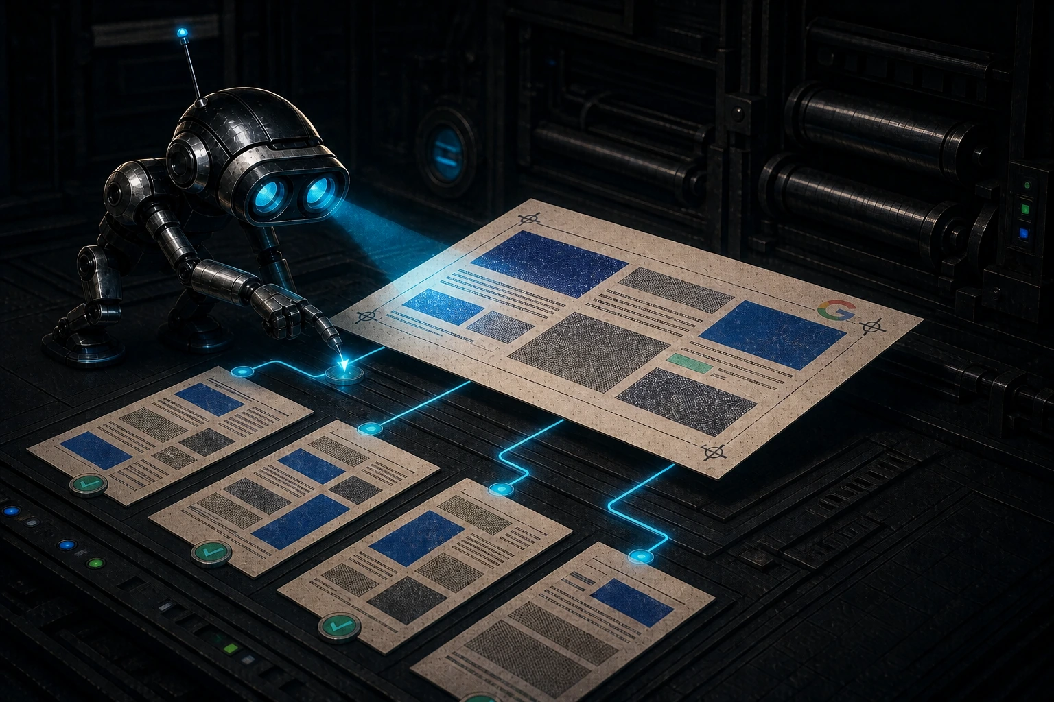 Scout studies an AI answer proof and traces its supporting website sources.