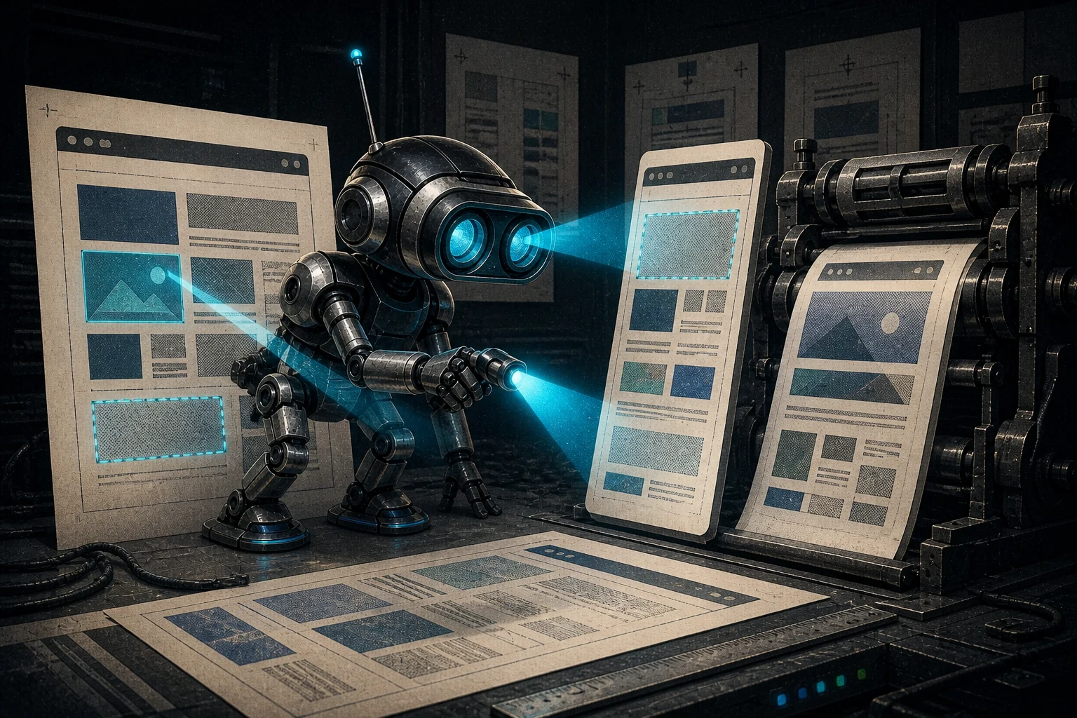 Scout scans a live website proof for slow, confusing, and inaccessible areas.